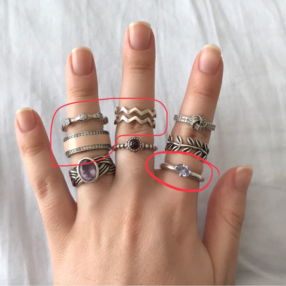 DO NOT BUY! Pandora Rings Collection - Picture 4 of 4